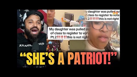 Mom Confronts HIGH SCHOOL for REGISTERING DAUGHTER TO VOTE And Telling Her NOT TO VOTE TRUMP
