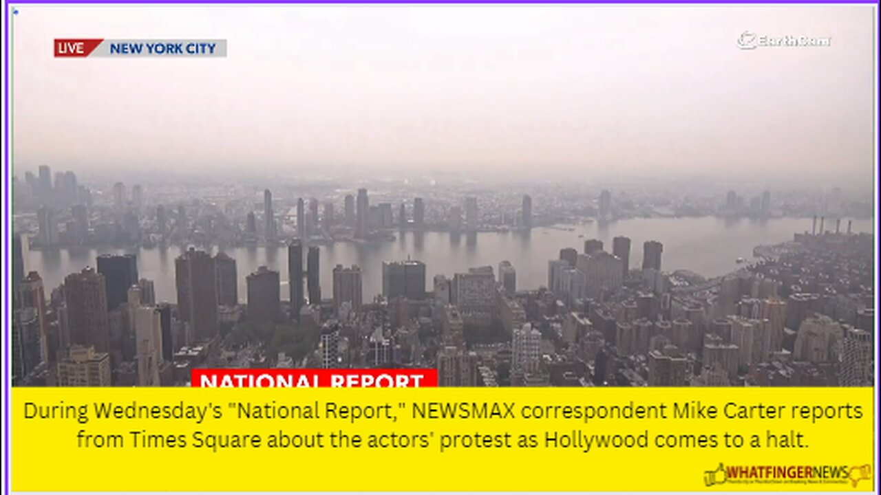 During Wednesday's "National Report," NEWSMAX correspondent Mike Carter reports