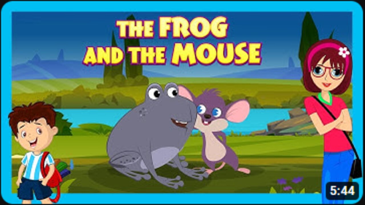 The frog and the mouse _ moral story