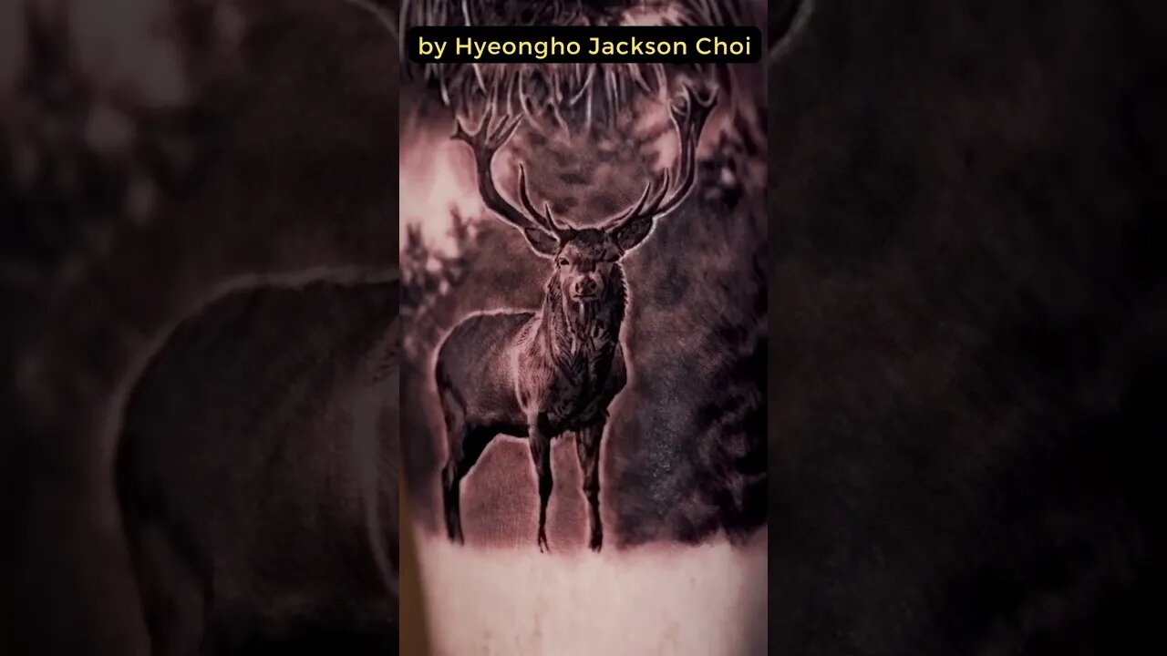 Stunning Work By Hyeongho Jackson Choi #shorts #tattoos #inked #youtubeshorts