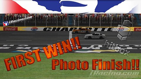 First Win!! Charlotte Rookie Division #Iracing