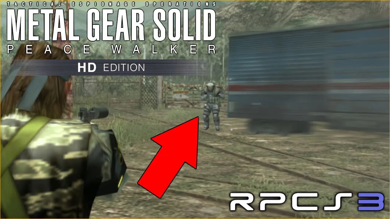 RIP THIS MAN LMAO - Metal Gear Solid PeaceWalker HD | RPCS3 | PC