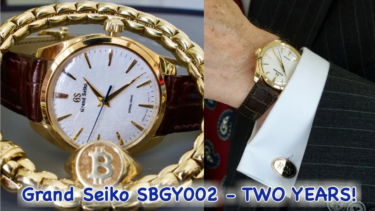 Grand Seiko SBGY002 - TWO YEAR ANNIVERSARY