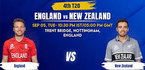 4th T20I _ Highlights _ New Zealand Tour Of England _ 5th September 2023