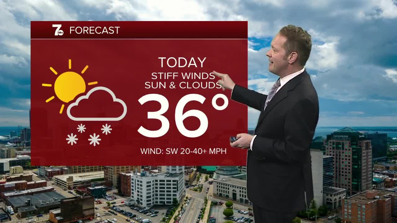 7 Weather Noon update, Monday afternoon, November 21