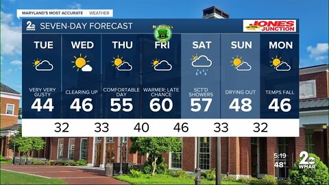 WMAR-2 News Ally Blake Monday weather