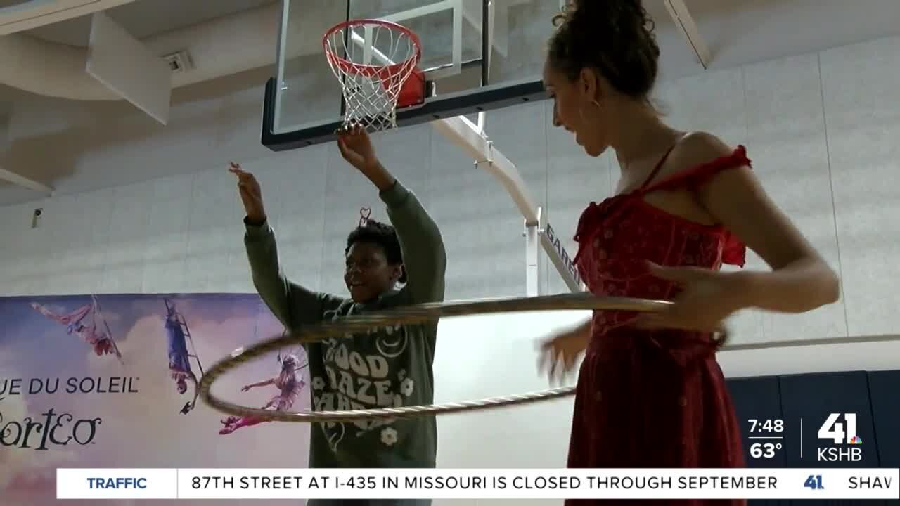 Cirque du Soleil cast members visit KCMO charter school rooted in arts