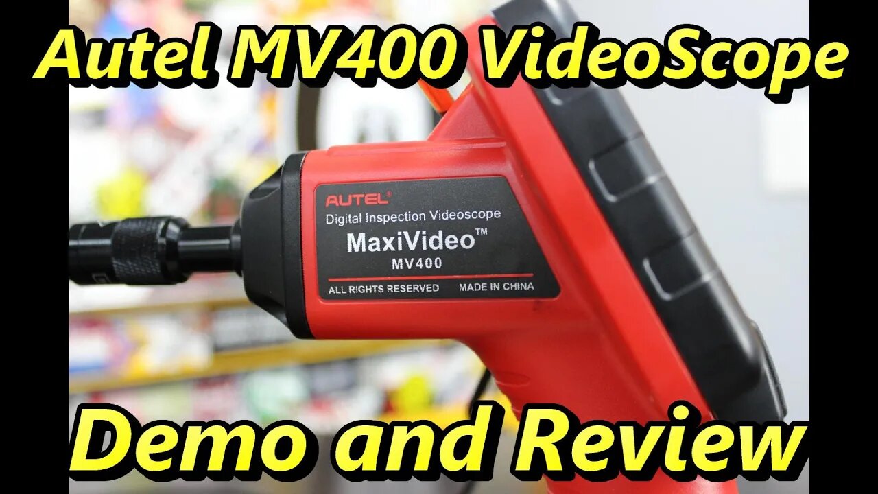 Autel MV400 Video Scope Review and Demo