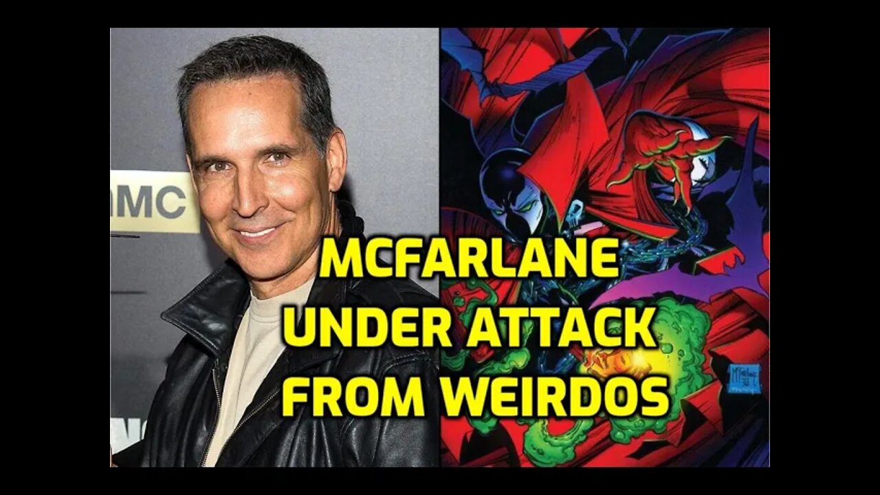 Todd Mcfarlane attacked by Bleeding Cool - Weirdos attempt to influence DC Multiverse figures