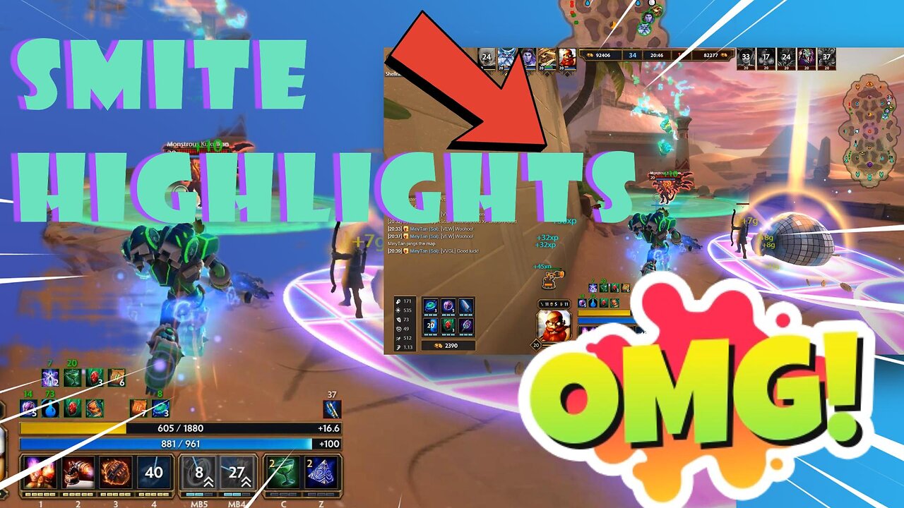 I've been gone... SMITE HIGHLIGHTS