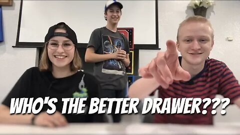 WHO'S THE BETTER DRAWER??? w/ Devyn