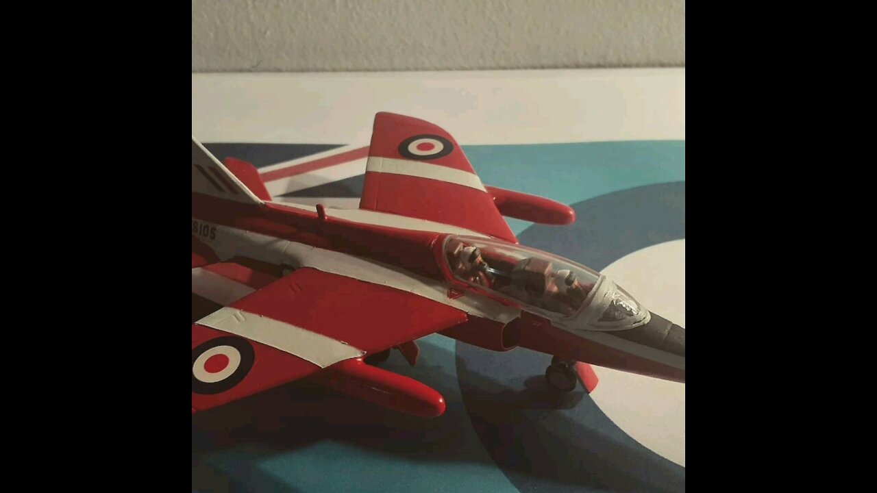 Gnat T1 Matchbox 1/72 step by step model building