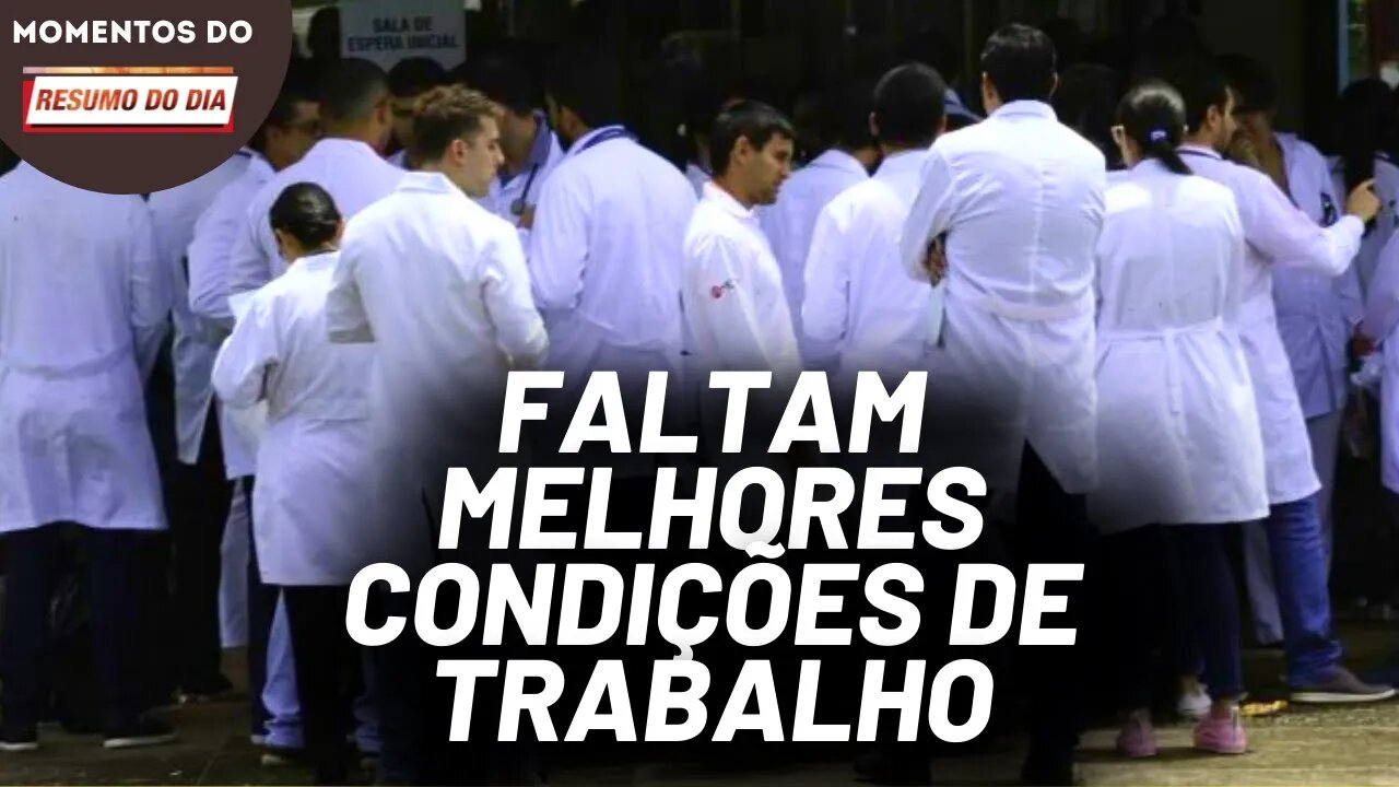 Médicos da rede municipal de São Paulo entram em greve | Momentos do Resumo do Dia