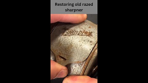 Restoring old blade sharpener #rumble #video #viral #restoration