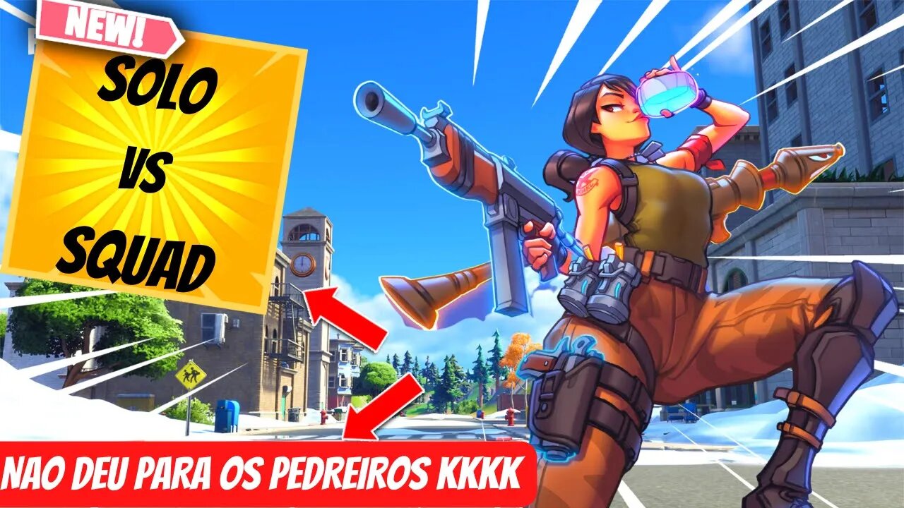 TORRES TORTAS FORTNITE DESTRUI OS PEDREIROS NA PARTIDA SOLO VS SQUAD!!!!