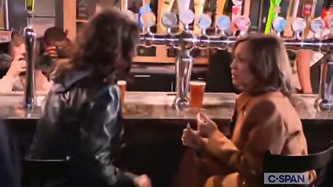 What Do You Get When Cackling Kamala And Witchy Whitmer Walk Into A Bar … This Cringey Hot Mic Scene