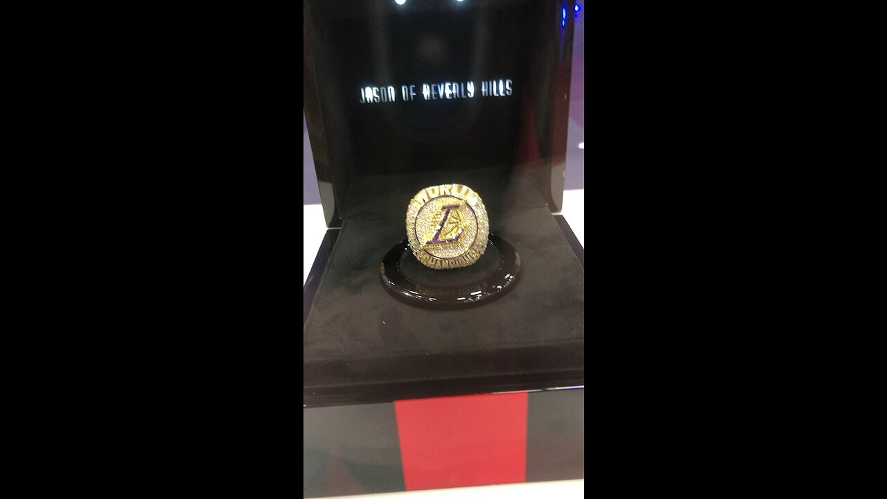 2020 LAKERS CHAMPIONSHIP RING 2023 NBA CON LAS VEGAS