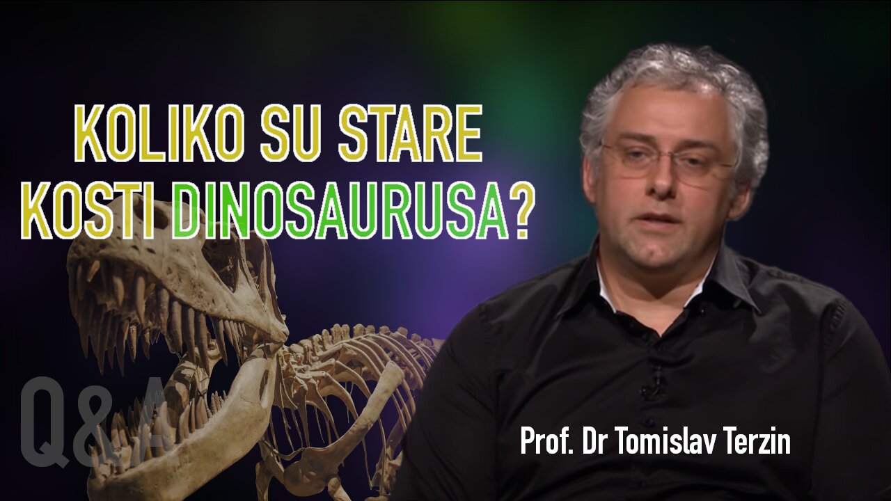 KOLIKO SU STARE KOSTI DINOSAURUSA? - Prof. Dr Tomislav Terzin