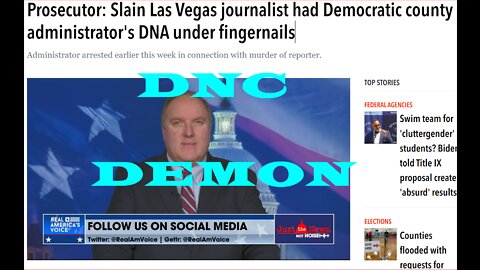 DEMONIC DNC MURDERER LEAVES HIS DNA UNDER VICTIM'S FINGERNAILS~!