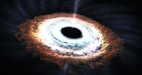 Nasa | Massive black hole shreds passing star