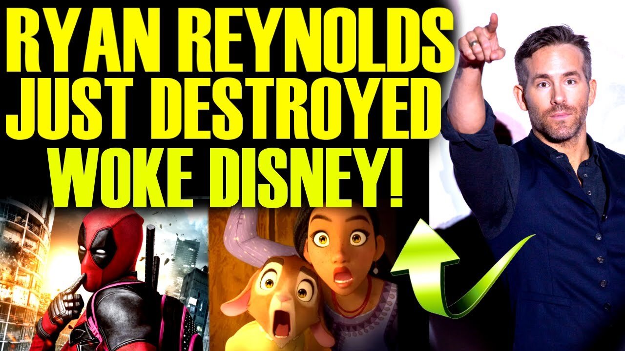 RYAN REYNOLDS JUST TRASHED WOKE DISNEY AFTER DEADPOOL 3 DISASTER WITH MARVEL & BOB IGER!