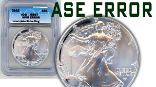 RARE Error Found On 2022 Silver Eagles
