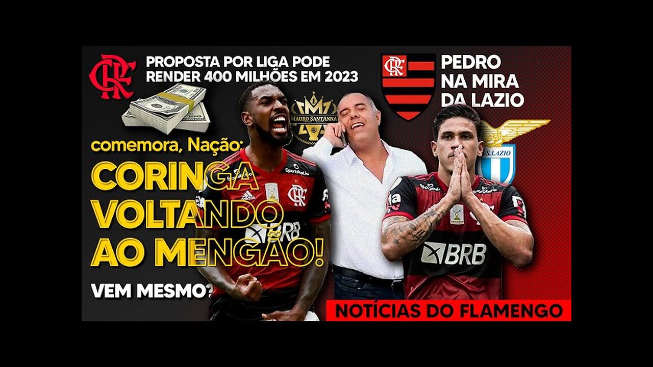 COMEMORA, NAÇÃO: FLAMENGO NEGOCIA VOLTA DE GERSON! 400 MILHÕES PRA 2023! PEDRO NA MIRA DA LAZIO E+