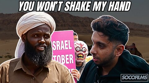 You won't shake my hand! | The Islamic Dilemma | Ish | Speakers Corner Debate