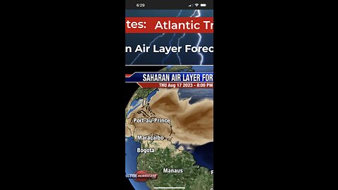 Saharan Air Layer “AKA” African Dust Has Returned #SAL #SaharanAirLayer #AfricanDust #MWIP