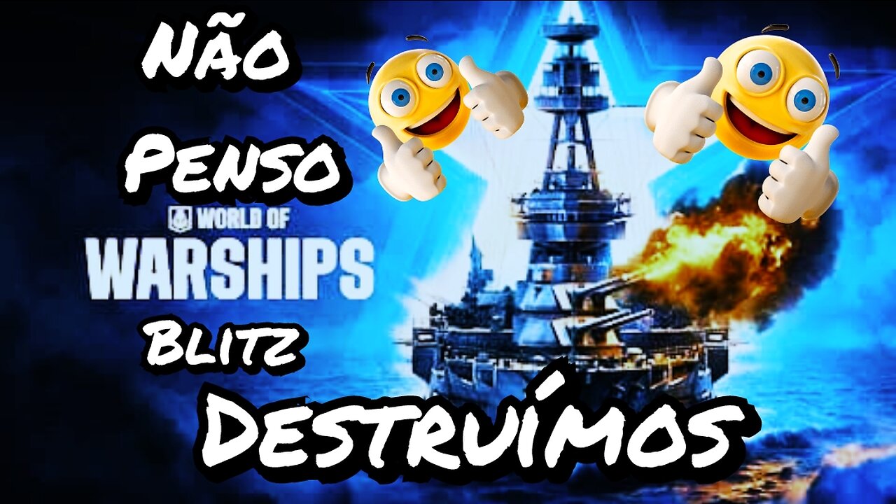 World of warship blitz - aqui destrói de verdade.