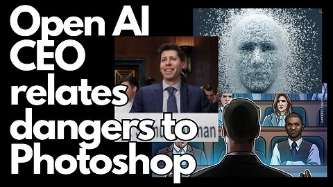 Is Chat GPT CEO Sam Altman downplaying Open AI threat?