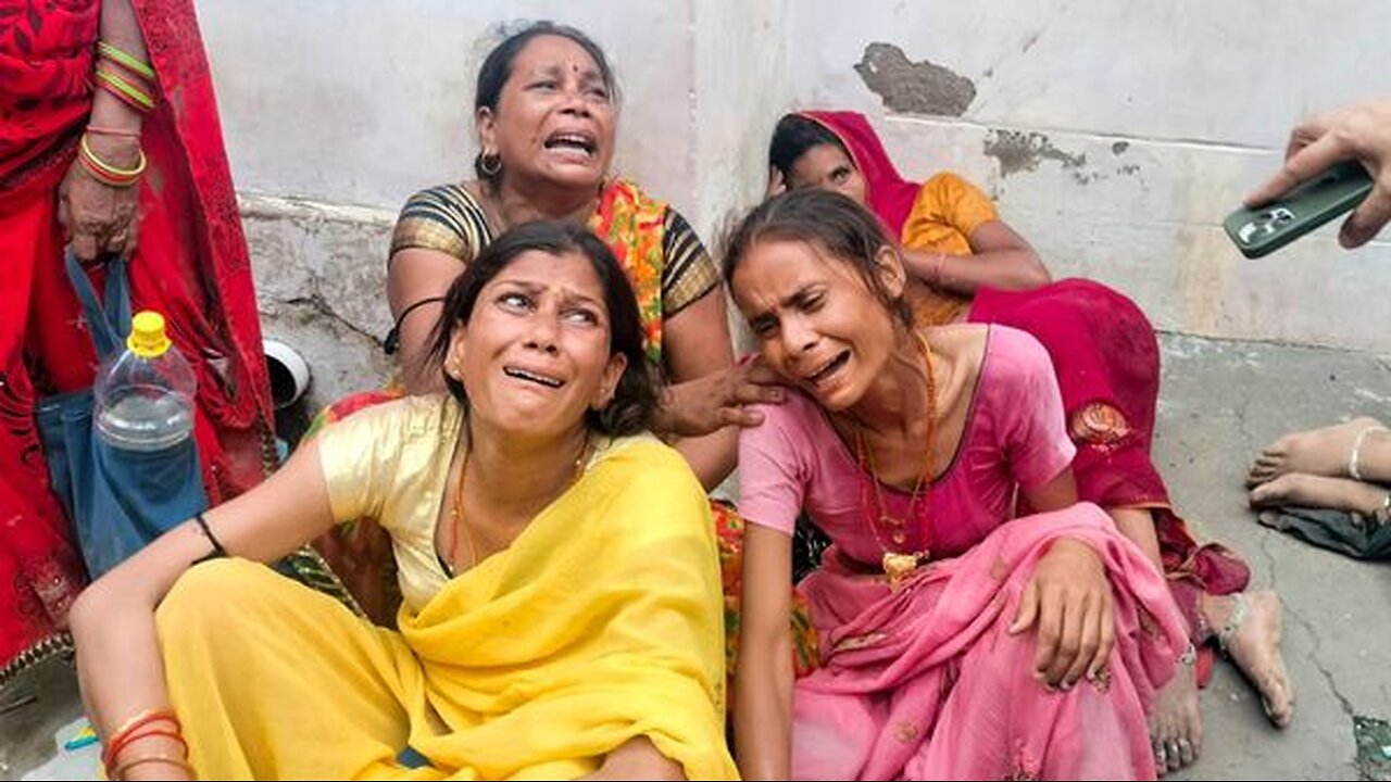 Tragic Stampede at Hindu Gathering in Uttar Pradesh, India.