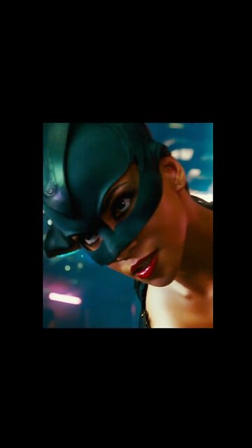 Cat Woman Halle Berry whippin it good!