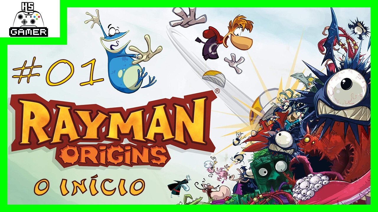 Rayman Origins #01 O início