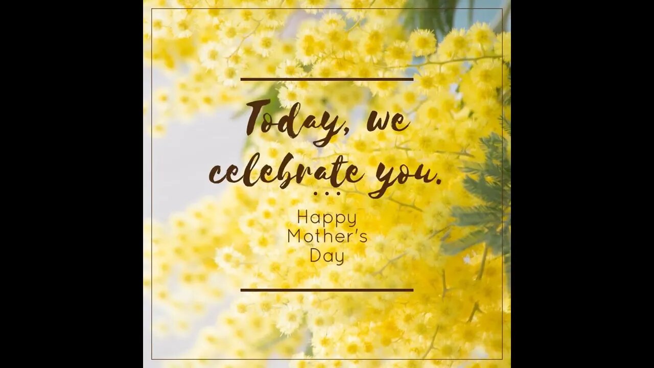 Today, we celebrate you.
