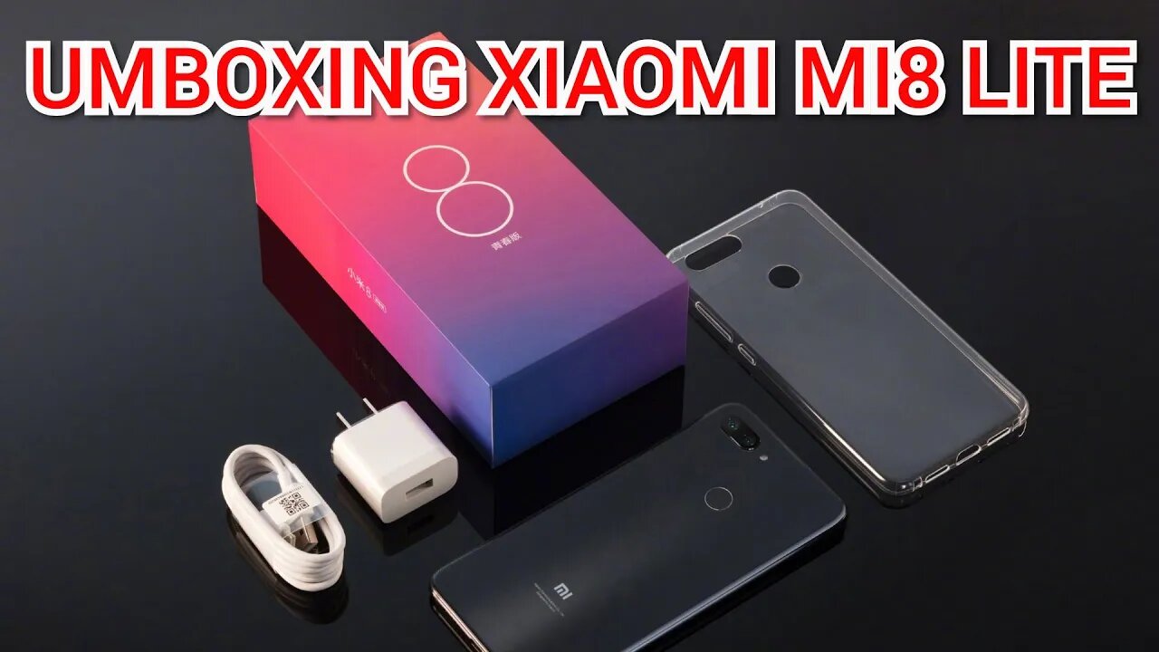 UMBOXING XIAOMI MI8 LITE