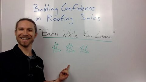 Getting Confident in Roofing Sales & How to "Earn While You Learn" [LockDown LIVE]