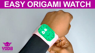 How To Make an Origami Watch - Easy And Step By Step Tutorial