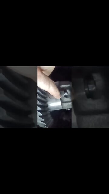 Is this the best way to remove a differential cross pin ?