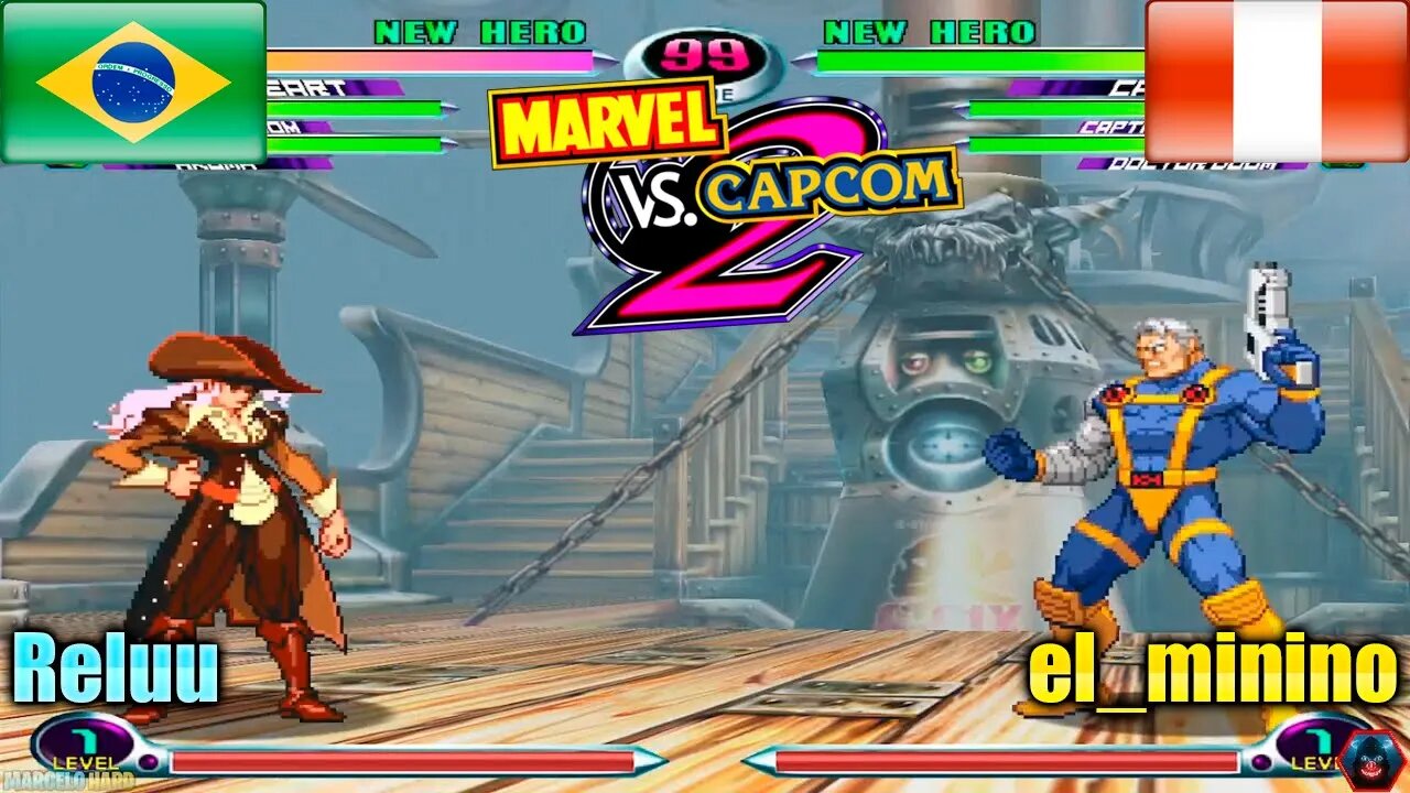 Marvel Vs. Capcom 2 New Age of Heroes (Reluu Vs. el_minino) [Brazil Vs. Peru]