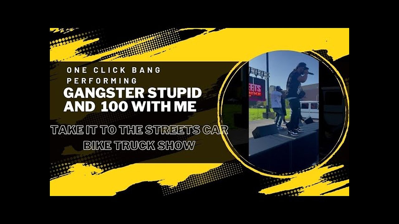 One Click Bang Performing Gangster STUPID and 💯 With me