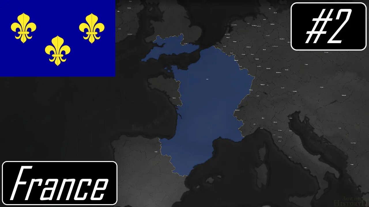 Larger Expansions - France 1440 - Age of History II #2