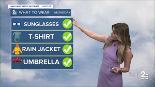 WMAR-2 News Stevie Daniels Tuesday evening weather update
