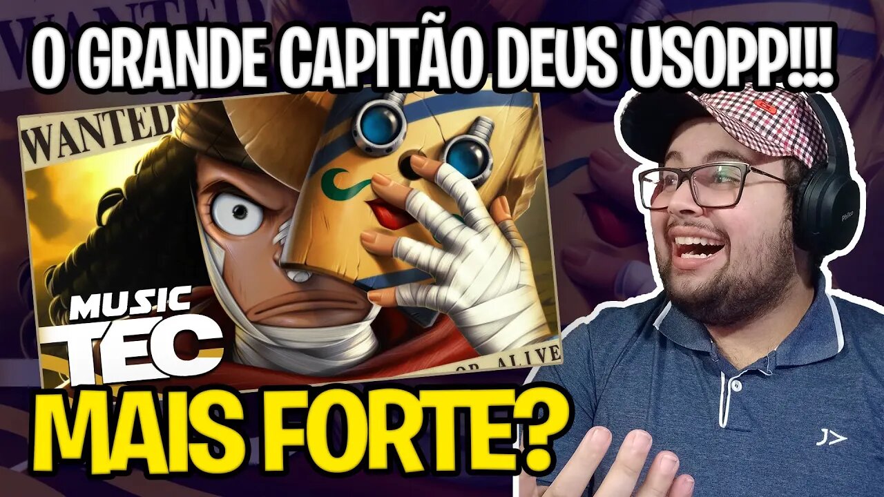 REACT Guerreiro do Mar | Usopp (One Piece) | Tec