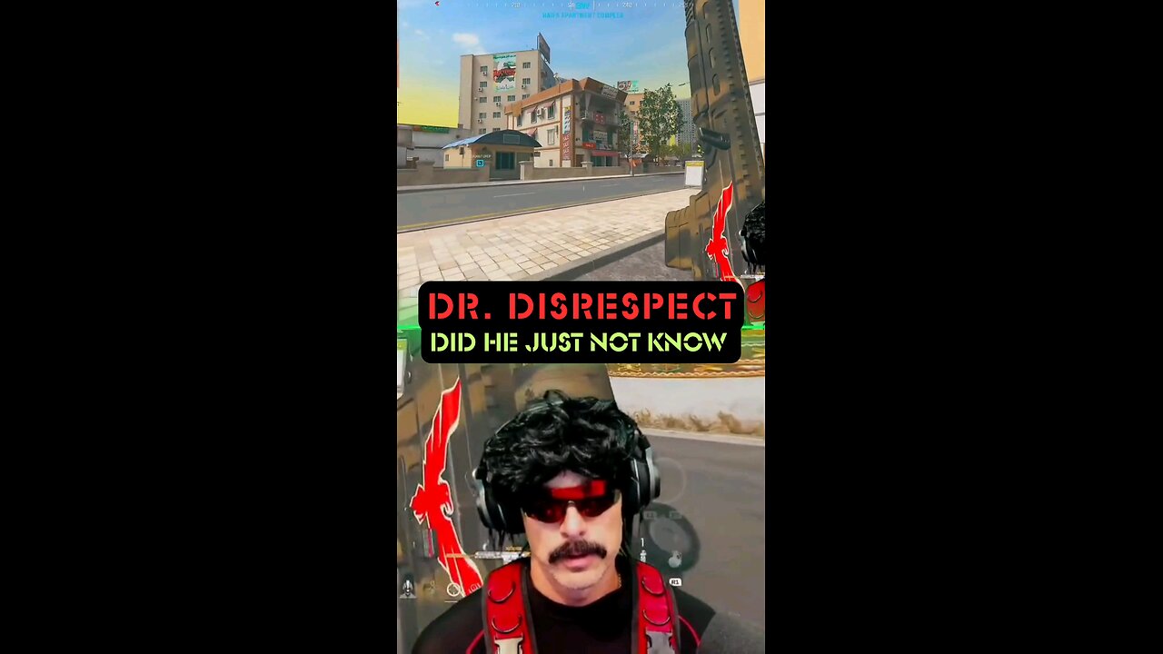 DrDisrespect Did He Just Not Know