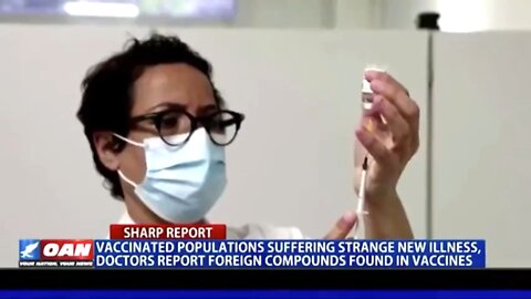 Vaccinated People Suffering Strange Hallucinations and Collapsing on Security Cameras! OAN, Sharp Report