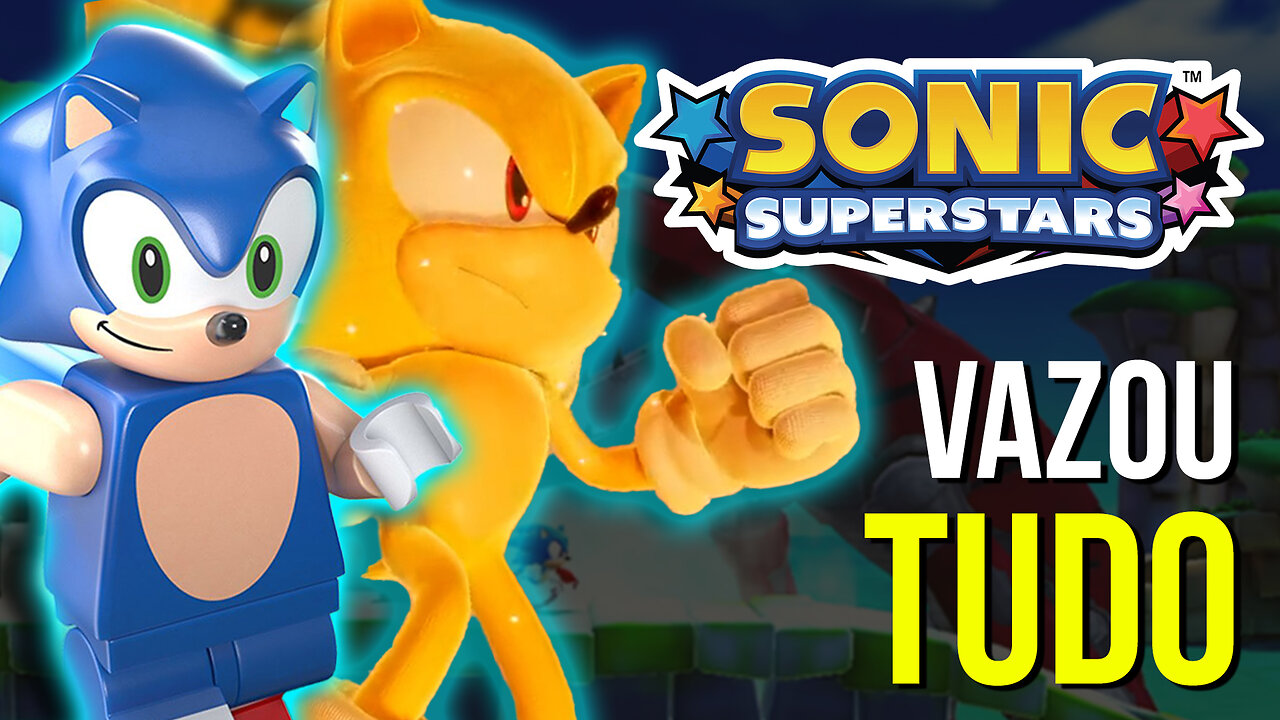 SEGA mostrou MAIS do que DEVIA sobre SONIC SUPERSTARS e SONIC FRONTIERS