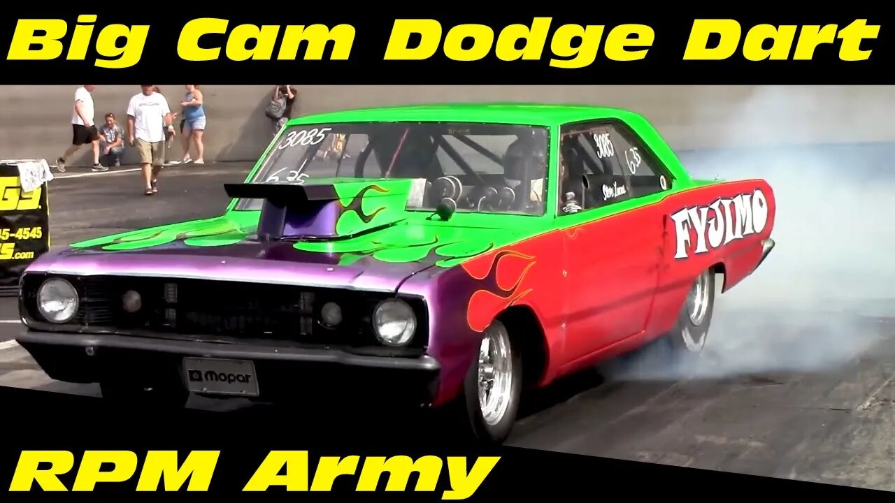 Big Cam Dodge Dart Drag Racing