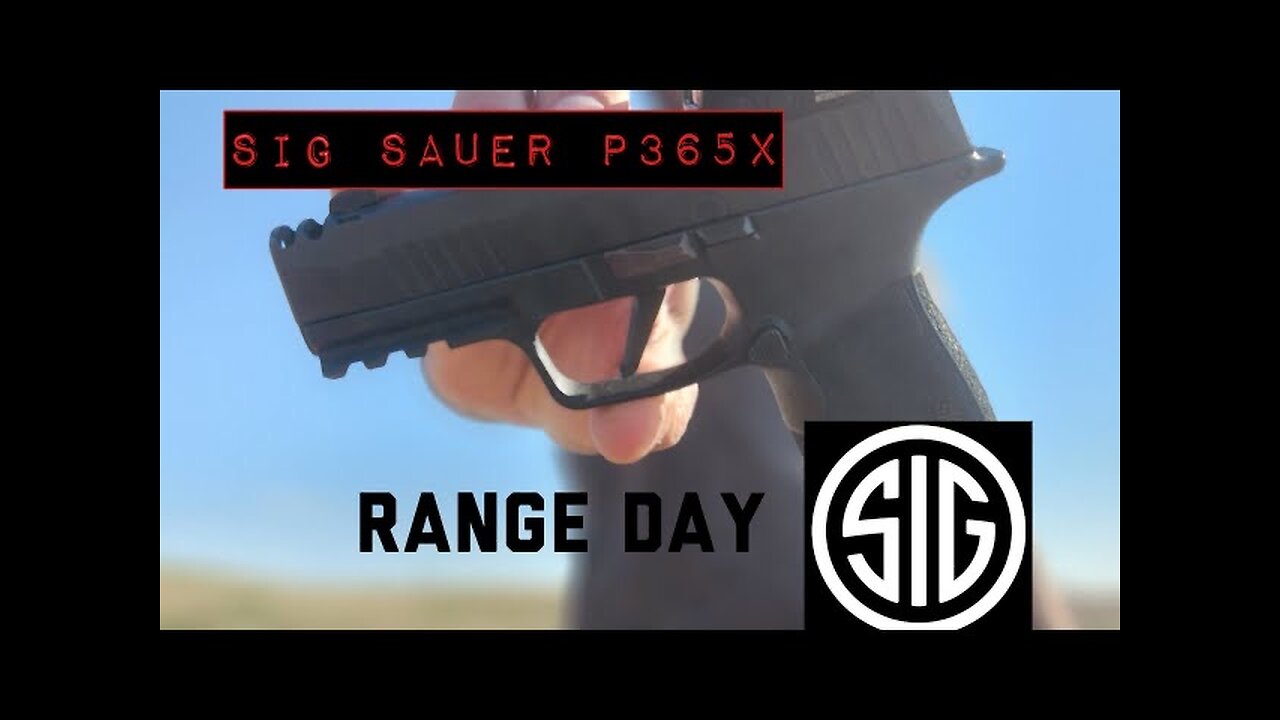 Shooting the Sig Sauer P365X