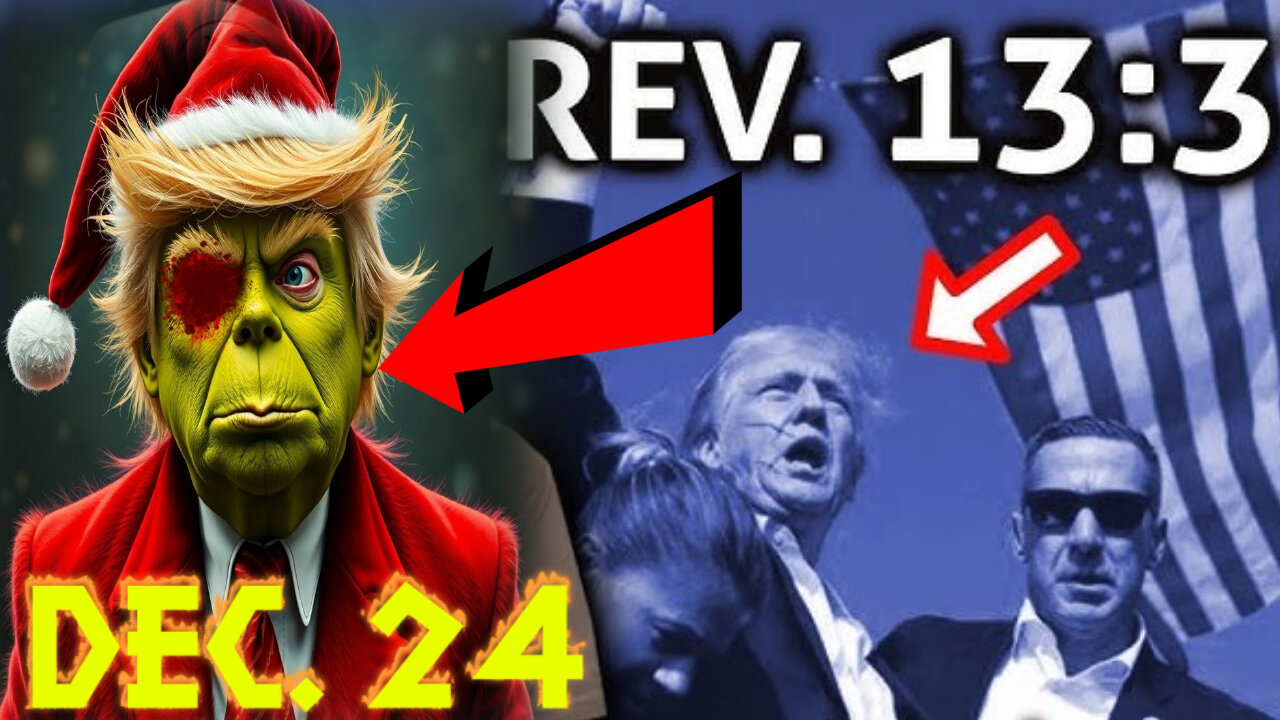 💀DEADLY HEADWOUND/REV. 13:3: TRUMP CHRISTMAS ASSASSINATION COMING #rumbletakeover #rumblegaming #rumble